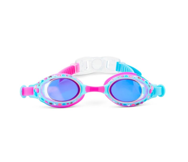 Glimmering Gemstones Swim Goggles