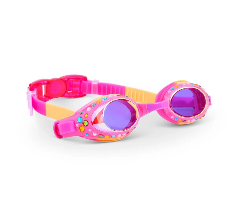 Glimmering Gemstones Swim Goggles