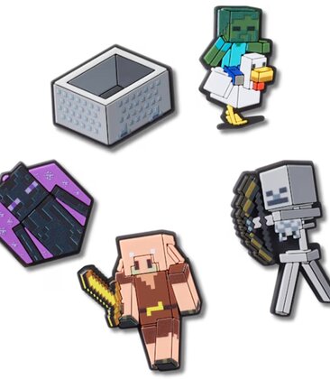 Minecraft 5 Pack Jibbitz