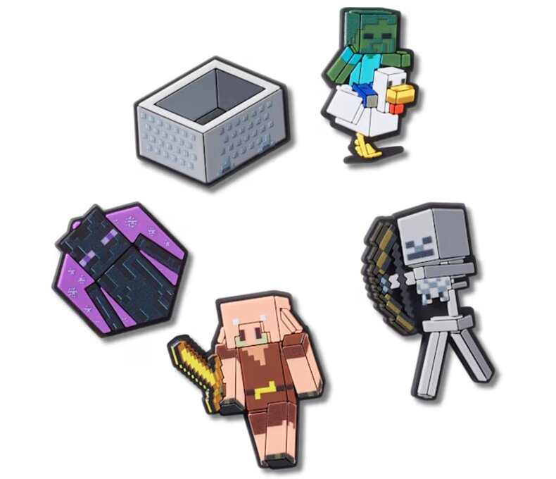 Minecraft 5 Pack Jibbitz