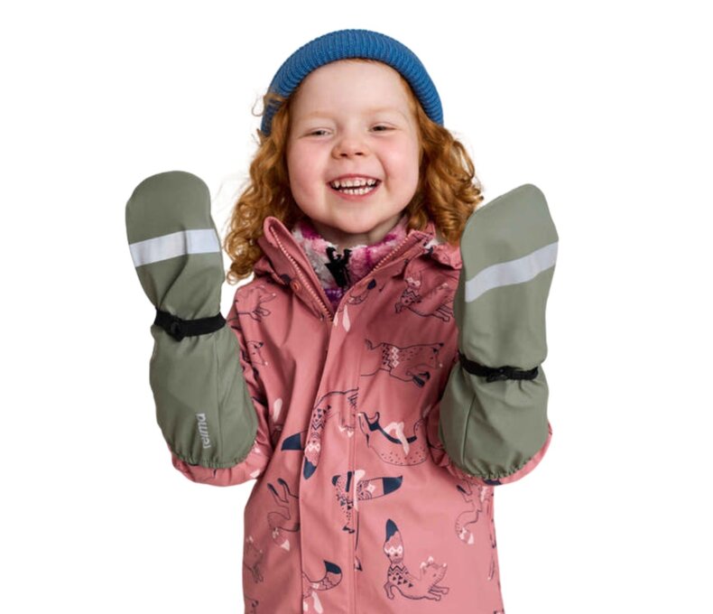 Kura Waterproof Shell Rain Mittens - 5 colours