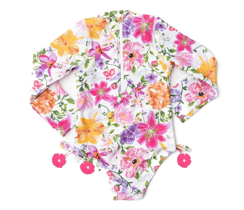 1pc Long Sleeve Bathing Suit