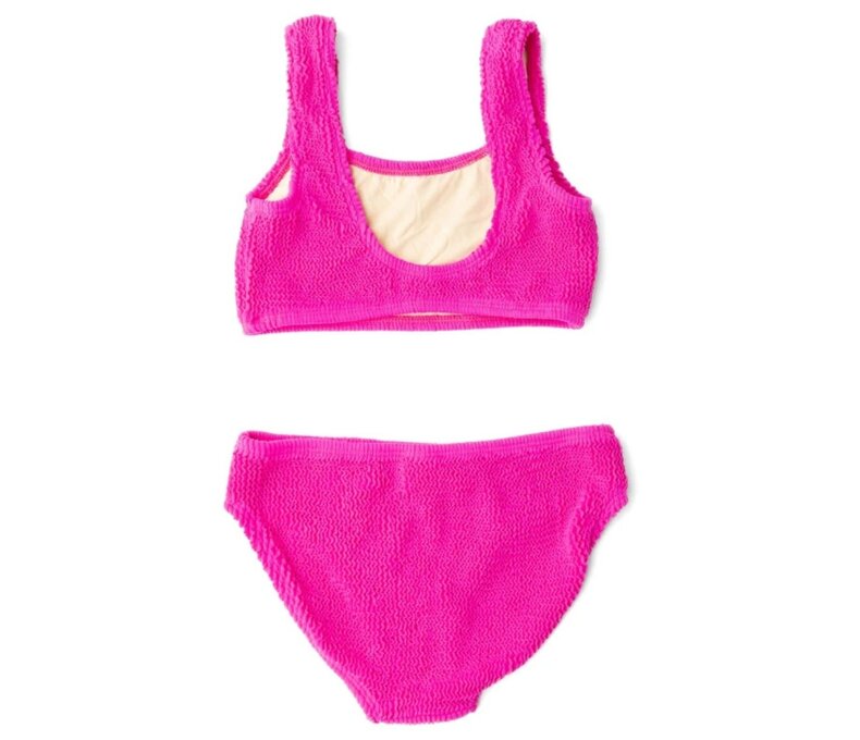 Girls Crinkle Textured Bikini