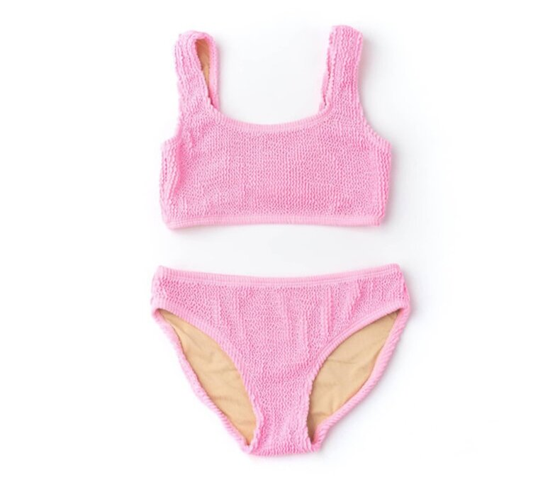 Girls Crinkle Textured Bikini
