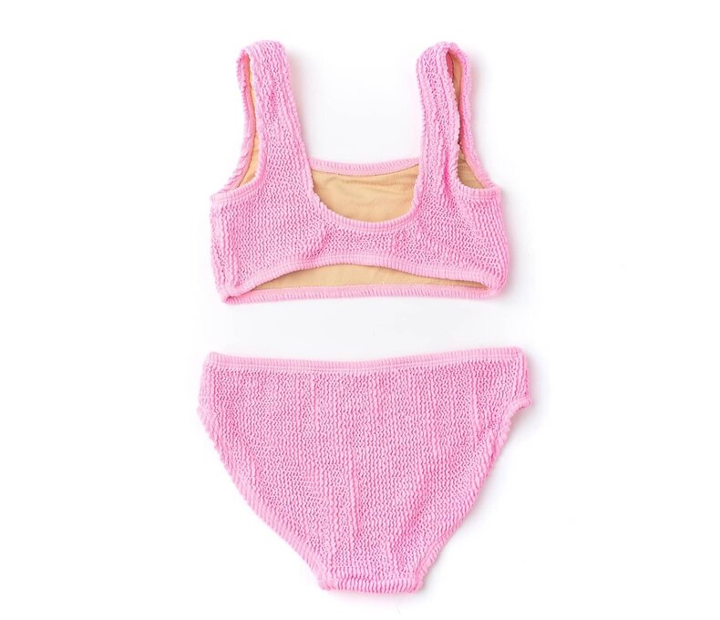 Girls Crinkle Textured Bikini