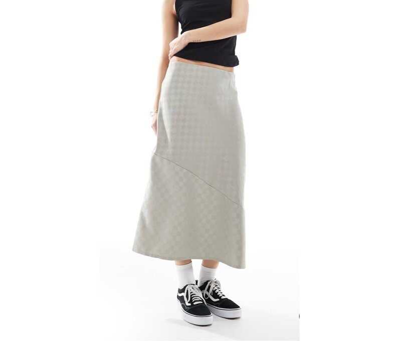 Women's Charmeuse Diana Column Skirt