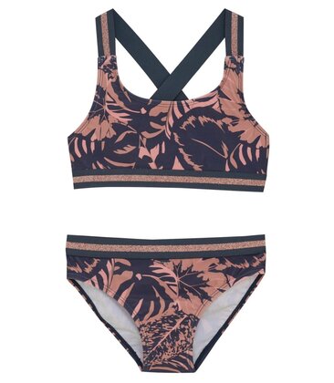 Bikini with Contrast Straps