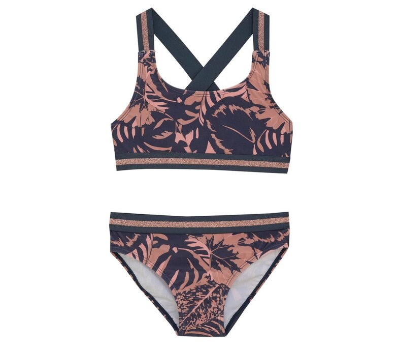 Bikini with Contrast Straps
