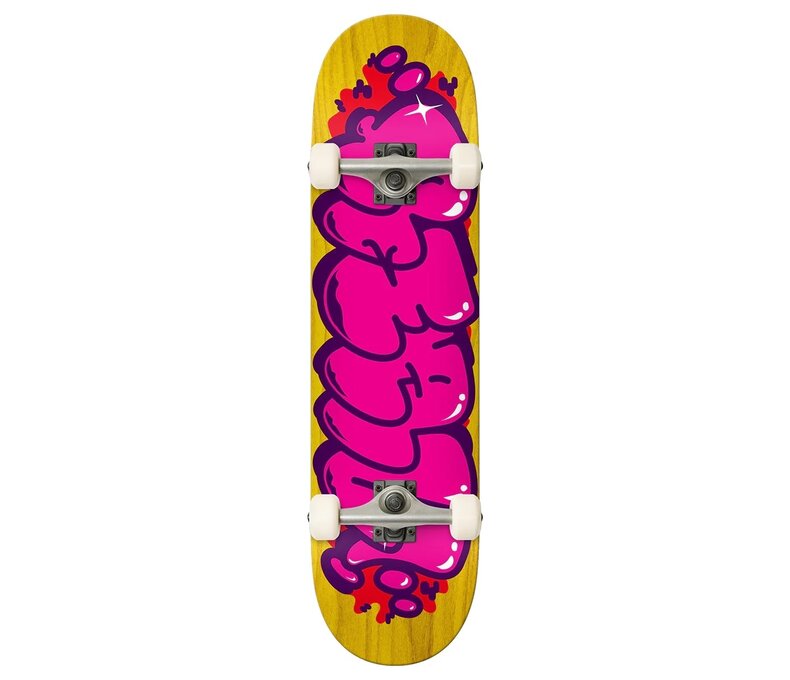 Bubble Letter Recolor Complete Skateboard