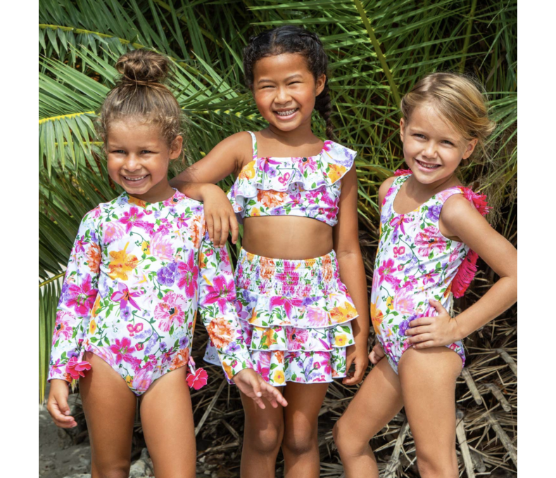 1pc Long Sleeve Bathing Suit