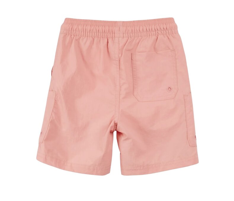 Boys Cargo Chambray Swim Trunks