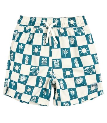 Boys Woven Swim Trunks