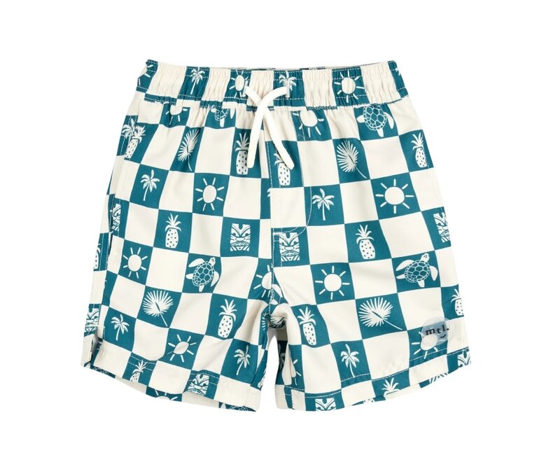 Boys Woven Swim Trunks