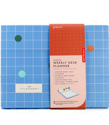 Inkerie Magnetic Weekly Desk Planner