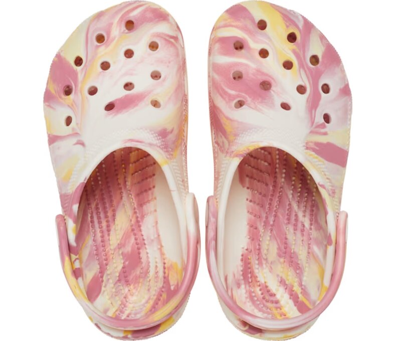 Kids Classic Glow-In-The-Dark Marbled Clogs