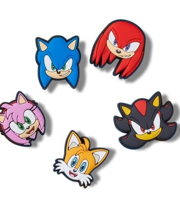 Sonic The Hedgehog 5 Pack Jibbitz