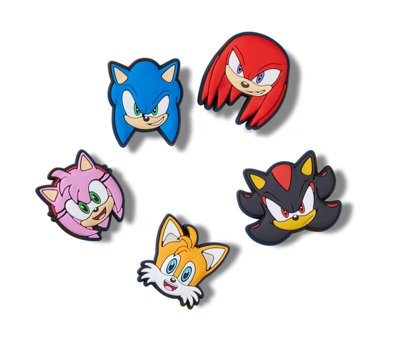 Sonic The Hedgehog 5 Pack Jibbitz