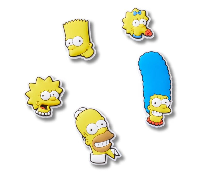 The Simpsons 5 Pack Jibbitz