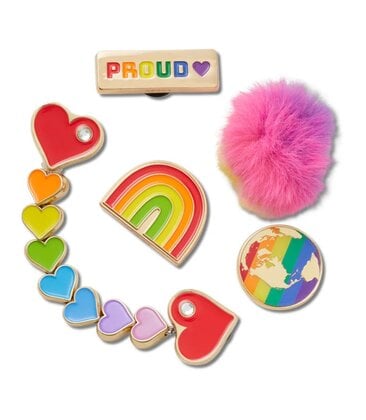 Pride and Proud 5 Pack Jibbitz