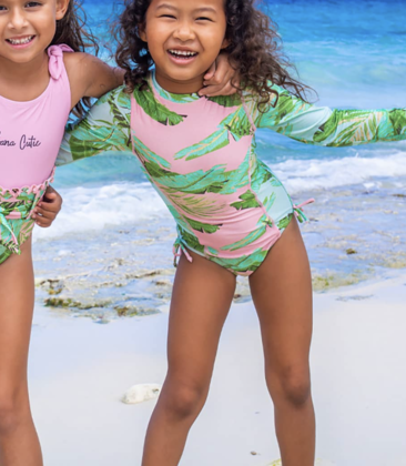 Shimmer Long Sleeve One Piece