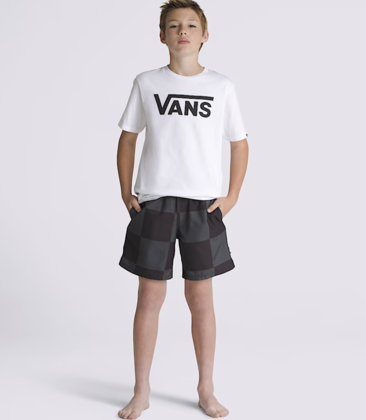 Kids Primary Checkerboard Swim Shorts