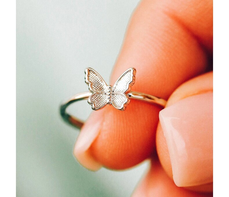 Butterfly In Flight Ring