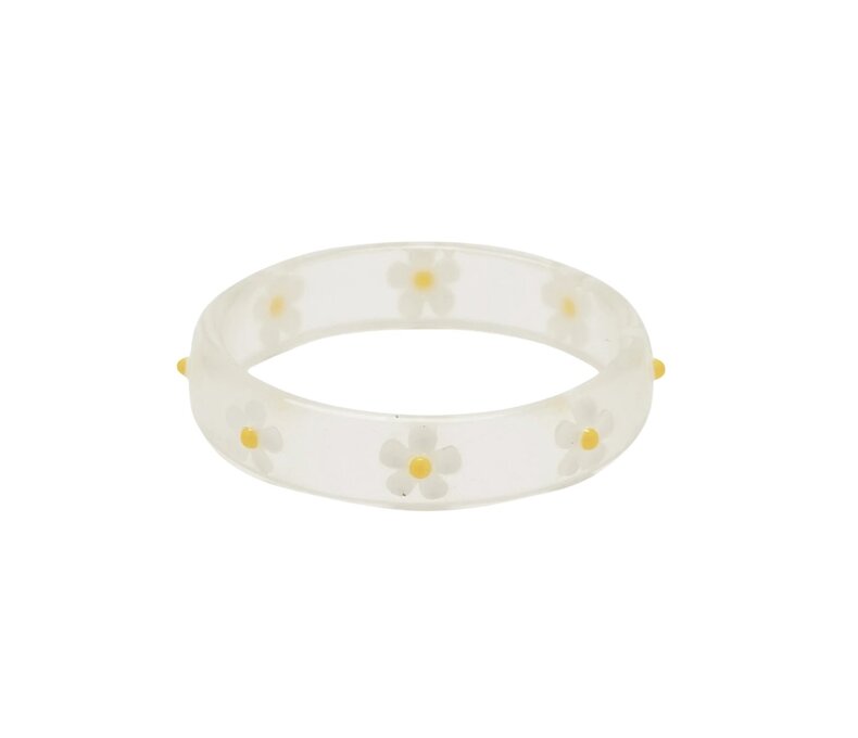 Daisy Resin Ring