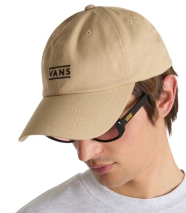 Half Box Curved Bill Jockey Hat
