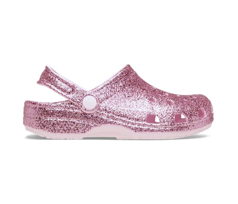 Kids Classic Chunky Glitter Clogs