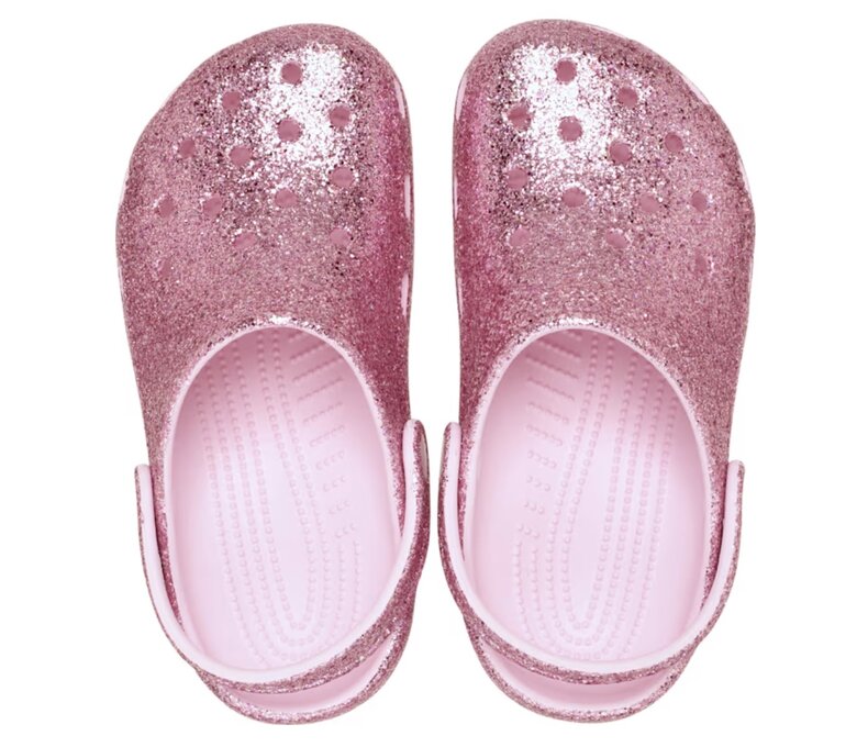 Kids Classic Chunky Glitter Clogs