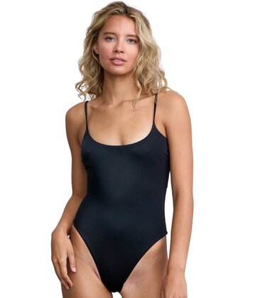 Solid Basic Scoop One Piece