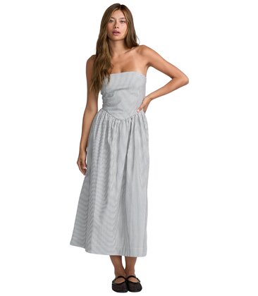 Florence Drop Waist Midi Dress