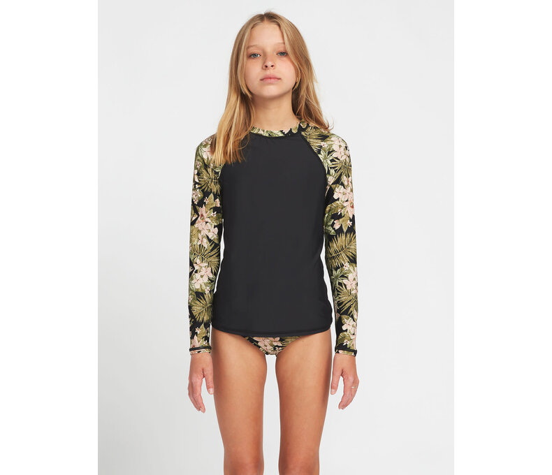 Big Girls Midnight Tropic Rashguard