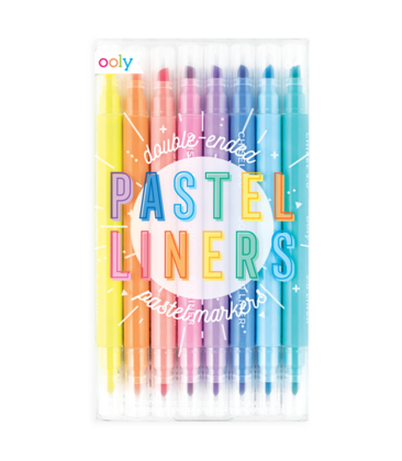 Pastel Liners Double-Ended Pastel Markers