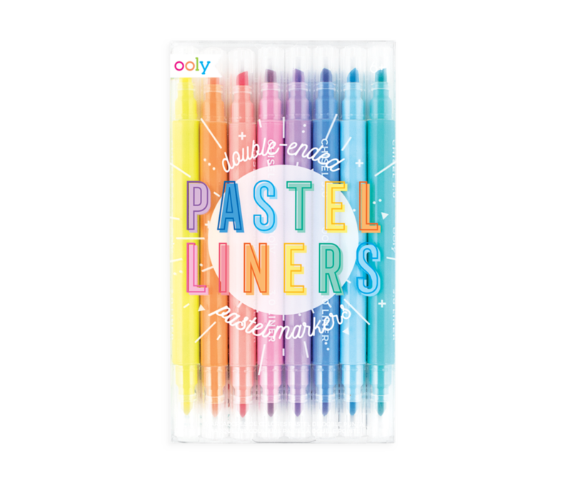 Pastel Liners Double-Ended Pastel Markers