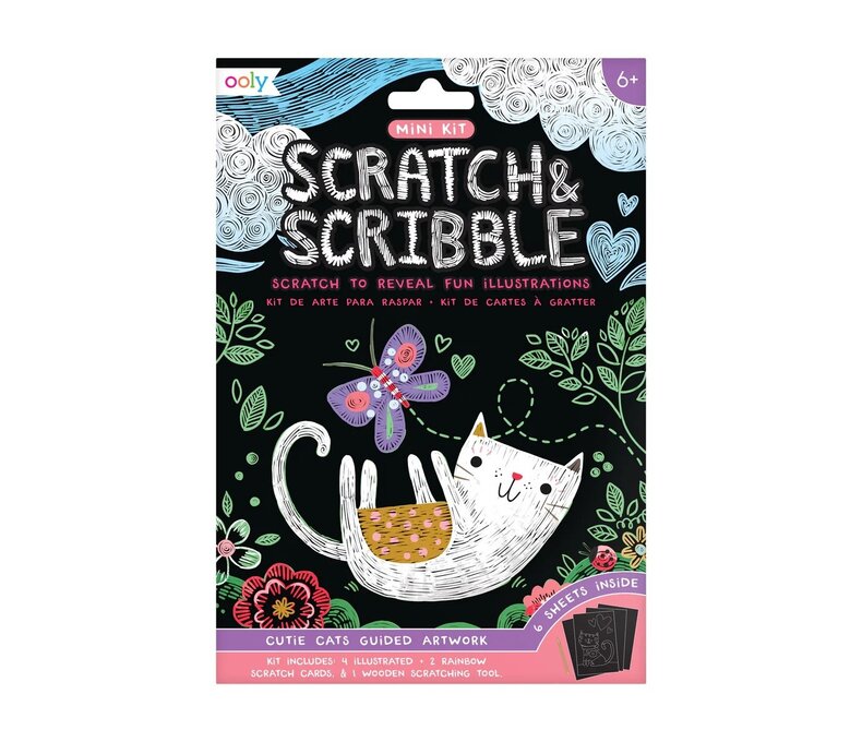 Mini Scratch and Scribble Art Kit