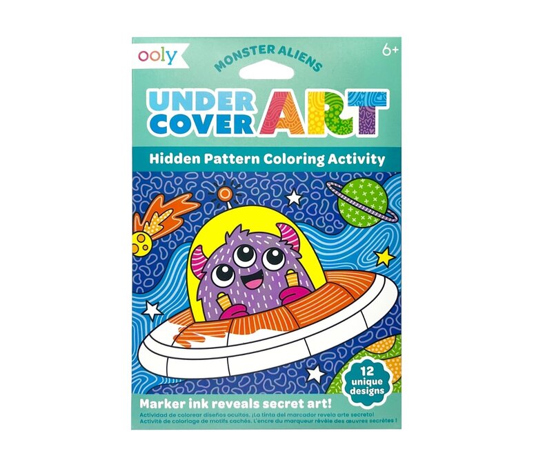 Undercover Art: Hidden Pattern Coloring Activity