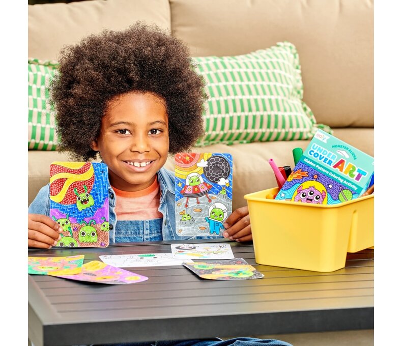 Undercover Art: Hidden Pattern Coloring Activity