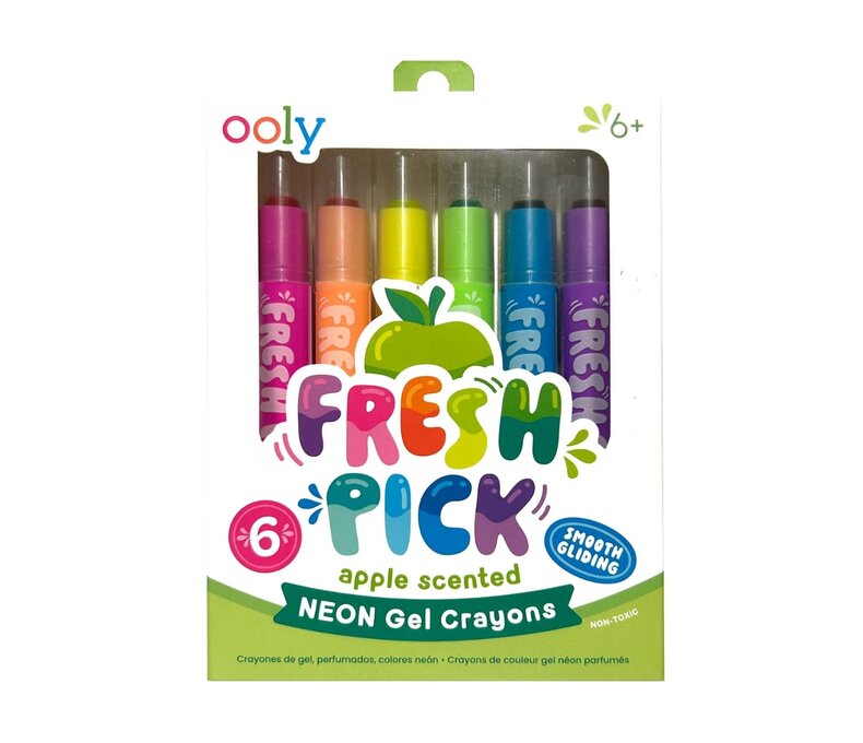 Fresh Pick Apple Scented Gel Crayons