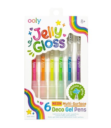 Jelly Gloss Multi-Surface Gel Pens