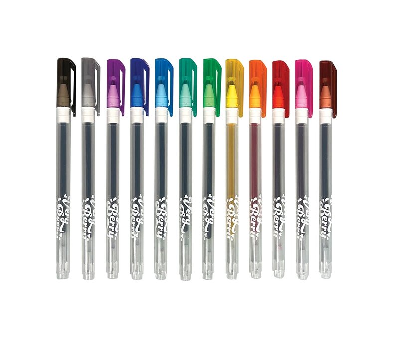 Very Berry Strawberry Scented Gel Pens