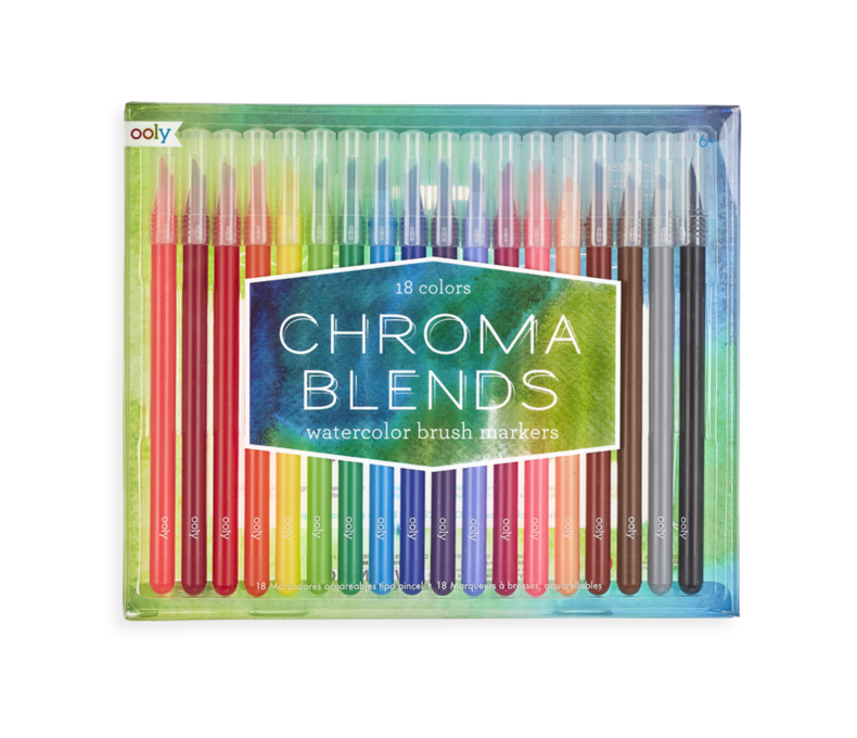 Chroma Blends Watercolor Brush Markers
