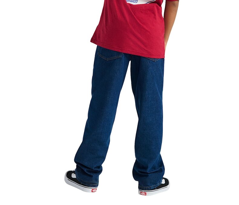 Kids Check 5 Loose Denim Pants