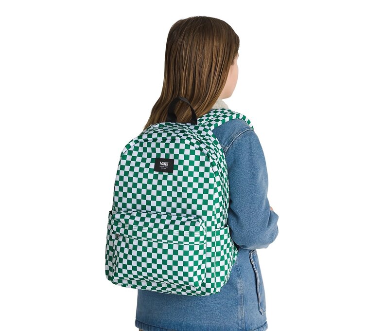 Kids Old Skool Grom Check Backpack