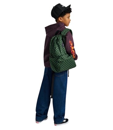 Kids Old Skool Grom Check Backpack