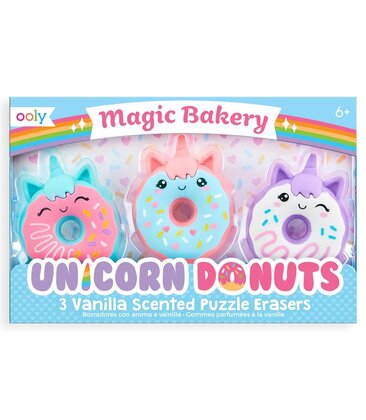 Magic Bakery Unicorn Donuts Scented  Erasers