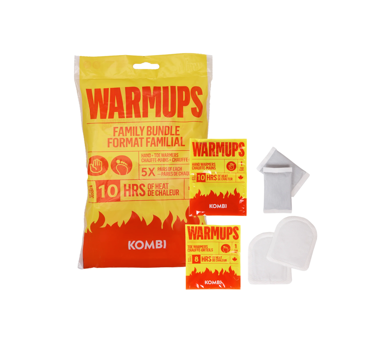 Family Pack of Hand + Toe Warmers