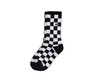 Checkerboard Crew Socks