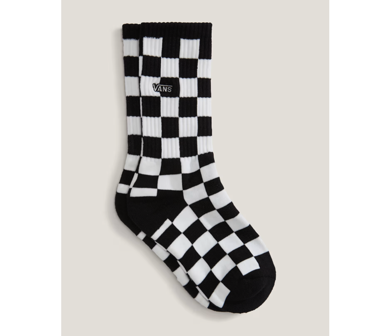 Checkerboard Crew Socks