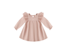 Long Sleeve Flutter Dress